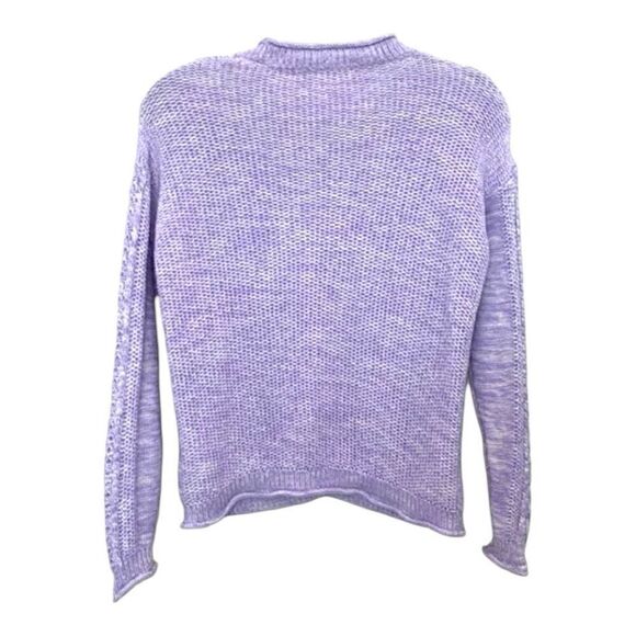 Lilly Pulitzer Maxcy Sweater Verbena Marl Size XS Lilac Purple - Picture 5 of 8